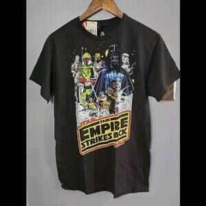 Empire Strikes Back Fett Luke Bounty Hunters Black T-shirt Men's Medium New Tag